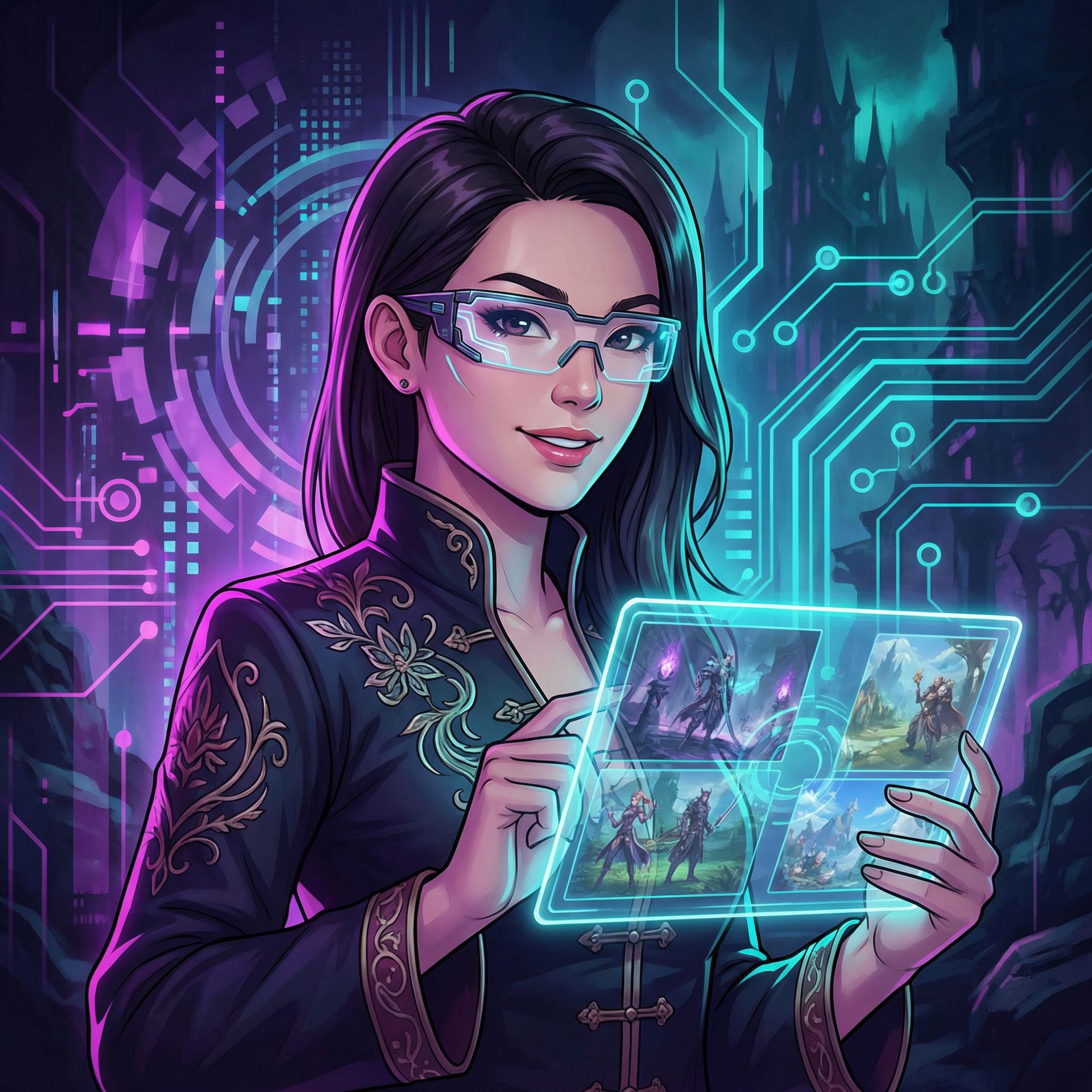 呦呦视频游戏视频制片人林雪薇